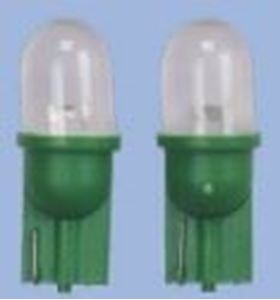Obrázek z LED s paticí T10 bodová zelená 