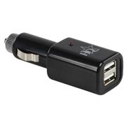 Obrázek Napaječ pro USB zařízení z CL zásuvky 5V/2x500mA