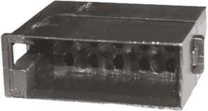 Obrázek z Konektor UNI ISO 10-pinový protikus bez kabelů (25007) 