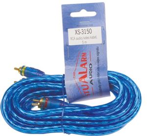 Obrázek z RCA audio/video kabel Hi-Q line, 5m 