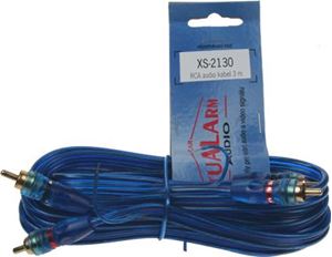 Obrázek z RCA audio kabel BLUE BASIC line, 3m 