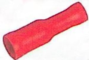Obrázek z Objímka kruhová 4,0 mm červená, 100 ks 