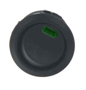 Obrázek z Spínač kolébkový kulatý 20A zelená LED 