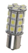 Obrázek LED BA15s bílá, 12V, 27LED/3SMD