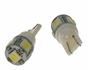 Obrázek z x LED T10 bílá, 12V, 5LED/3SMD 