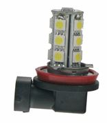 Obrázek LED H8 bílá, 12V, 18LED/3SMD