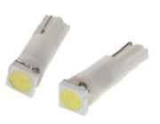 Obrázek LED T5 bílá, 12V, 1LED/3SMD