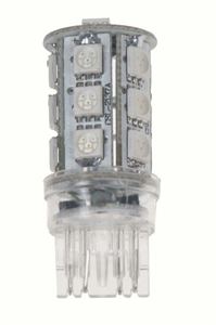 Obrázek z LED T20 (7443) oranžová, 12V, 18LED/3SMD 