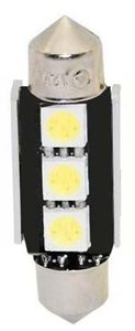 Obrázek z LED sufit (36mm) bílá, 12V, 3LED/3SMD s chladičem 