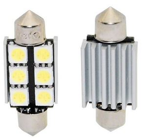 Obrázek z x LED sufit (36mm) bílá, 12V, 6LED/3SMD s chladičem 