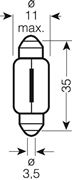 Obrázek OSRAM 12V C5W (SV8,5-8) 5W standard (10ks)