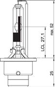 Obrázek OSRAM 12V D2R 35W xenarc (1ks)