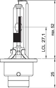 Obrázek z OSRAM 12V D2R 35W xenarc (1ks) 