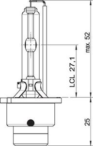 Obrázek z OSRAM 12V D2S 35W xenarc (1ks) 