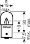 Obrázek z OSRAM 24V R10W (BA15s) 10W standard (10ks) 