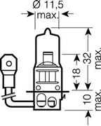 Obrázek OSRAM 24V H3 70W standard (1ks)