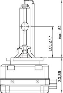 Obrázek z OSRAM 12V D3S 35W xenarc (1ks) 