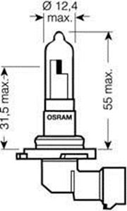 Obrázek z x OSRAM 12V HB3 60W cool blue intense (2ks) Duo-box 