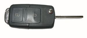 Obrázek z Náhr. klíč pro Škoda, VW, Audi, Seat, 2tl., 433MHz, 1J0 959 753 N 