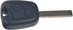 Obrázek z Náhr. klíč pro Peugeot 433Mhz, 2-tlačítkový 