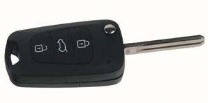 Obrázek z Náhr. obal klíče pro Hyundai i30, ix35, Kia 3-tlačítkový 