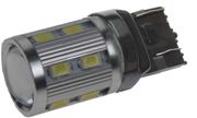 Obrázek CREE LED T20 (7443) bílá, 12SMD + 3W LED 10-30V