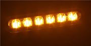 Obrázek PROFI výstražné LED světlo vnější, oranžové, 12-24V, ECE R65