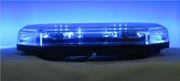 Obrázek LED rampa 388mm, modrá, magnet, 12-24V, ECE R10
