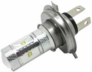 Obrázek CREE LED H4 bílá, 12-24V, 30W (6x5W)