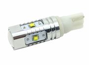 Obrázek CREE LED T10 bílá, 12-24V, 25W (5x5W)