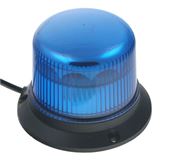 Obrázek PROFI LED maják 12-24V 10x3W modrý magnet ECE R10 121x90mm