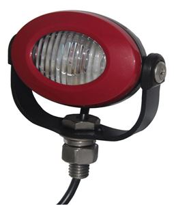 Obrázek z PROFI LED výstražné světlo 12-24V 3x3W červený ECE R10 92x65mm 