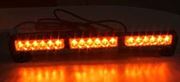 Obrázek LED světelná alej, 18x LED 1W, oranžová 500mm, ECE R10