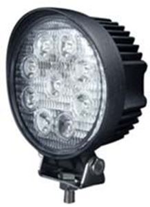 Obrázek z LED světlo kulaté, 9x3W, ECE R10 