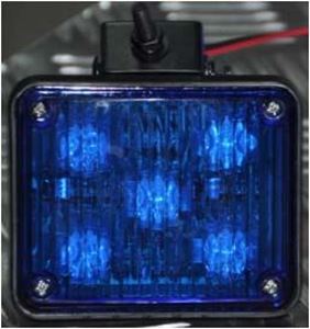 Obrázek z x PREDATOR LED vnitřní, 12V, 10x LED 1W, modrý 