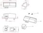 Obrázek z Kamera PAL/NTSC do vozu Toyota Prius 2012-, RAV 4 2013- 