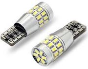 Obrázek LED T10 bílá, 12V, 30LED/3014SMD