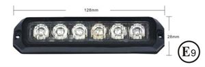 Obrázek z PREDATOR 6x3W LED, 12-24V, oranžový, ECE R65 