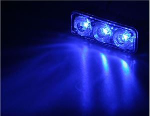 Obrázek z PREDATOR LED vnější bezdrátový, 12x LED 1W, 12V, modrý 