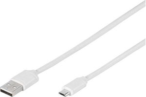 Obrázek z Vivanco USB kabel bílá 