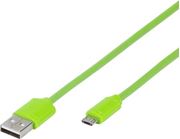 Obrázek Vivanco USB kabel zelená