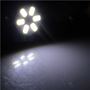 Obrázek z LED BA15S bílá, 12V, 1LED/COB, celosklo 