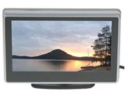 Obrázek LCD monitor 5" černý na palubní desku nebo držák s přísavkou