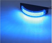 Obrázek Výstražné LED světlo vnější, modré, 12-24V