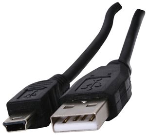 Obrázek z USB kabel propojovací USB-mini USB 1m 