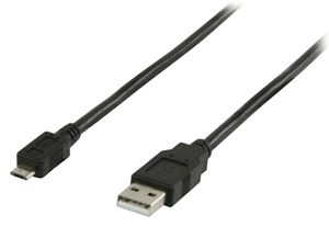Obrázek z USB kabel propojovací USB-micro USB 2m 