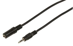 Obrázek z Prodlužovací kabel JACK F - JACK M 2.5m 