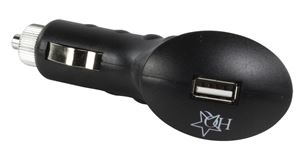 Obrázek z Napaječ pro USB zařízení z CL zásuvky 5V/1A 