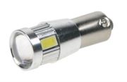 Obrázek LED BA9s bílá, 12-24V, 6LED/5730SMD