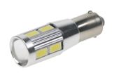 Obrázek LED BA9s bílá, 12-24V, 10LED/5730SMD